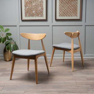 Drumnadrough Upholstered Dining Chair (Set of 2)