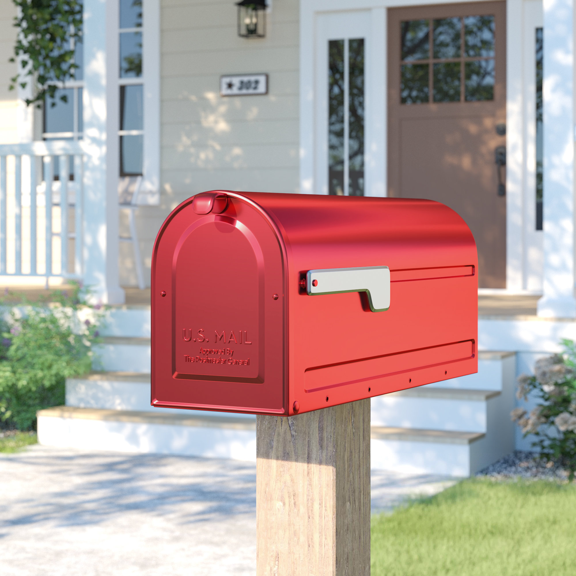 Magnetic mail slot cover