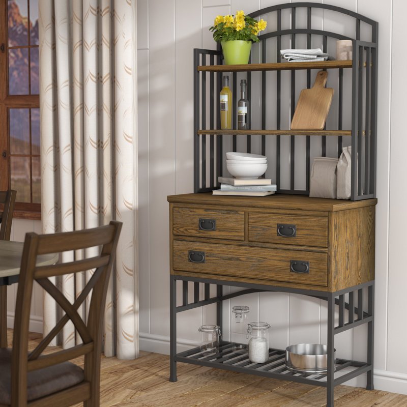 Red Barrel Studio Richarson Metal Baker S Rack Reviews Wayfair