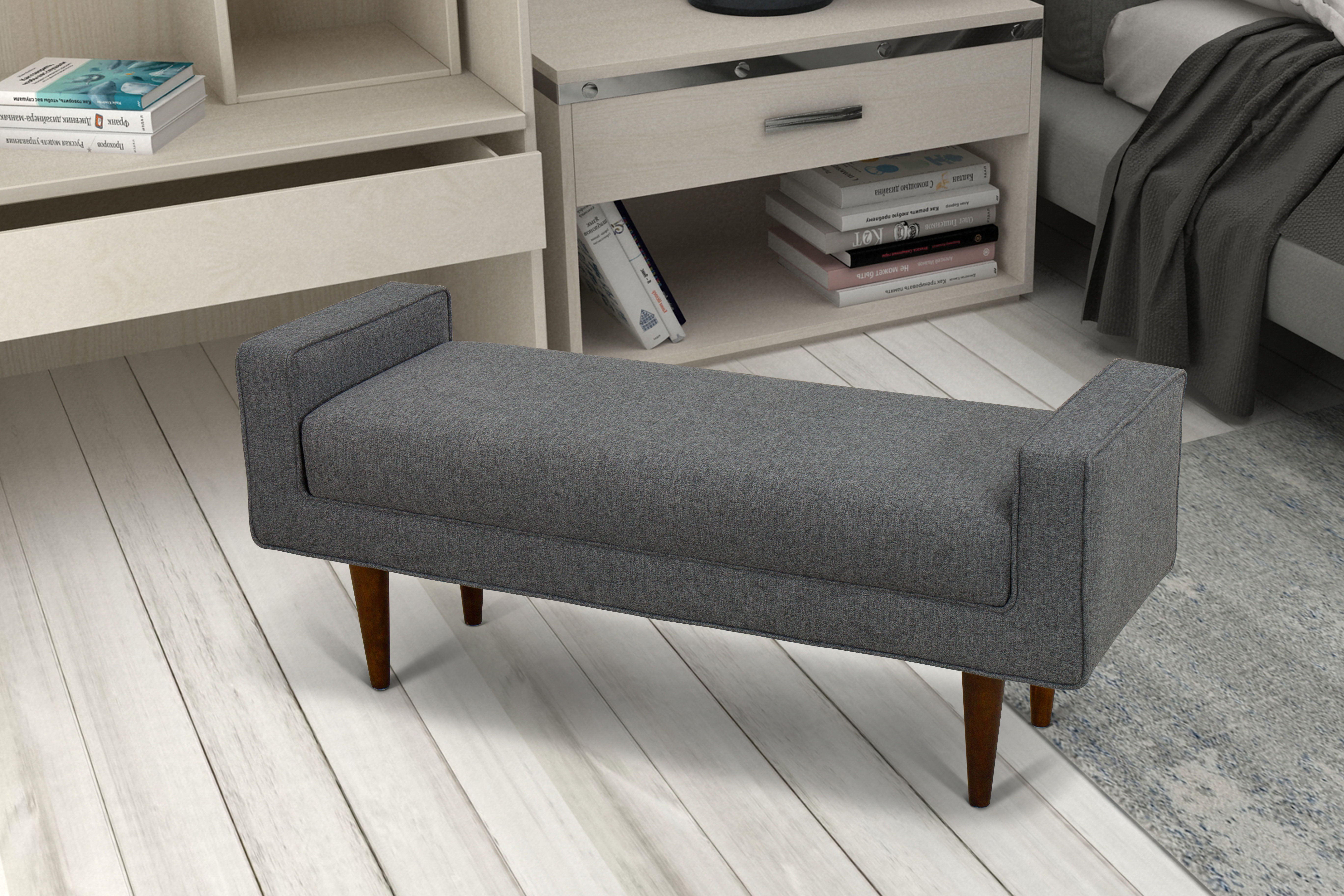 George Oliver Brice Upholstered Storage Bench Reviews Wayfair