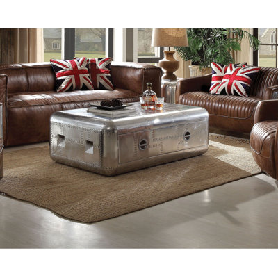 Solid Coffee Table with Storage Staticchair