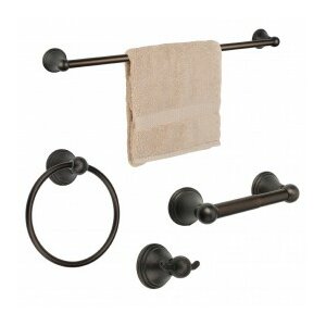 Bay Hill 4 Piece Bathroom Hardware Set