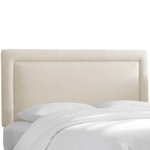 Hille Linen Upholstered Panel Headboard by Brayden Studio