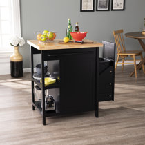 Wayfair | Small Trash Bin Compartment Kitchen Islands & Carts ...
