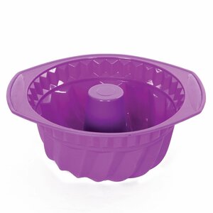 Non-Stick Round Silicone Flower Bundt Pan