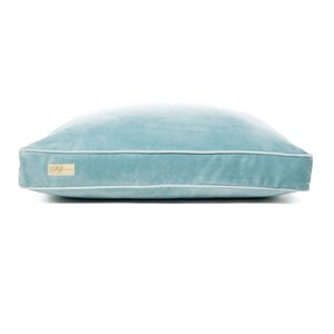 Microsuede Eco Friendly Polyester Fill Cushion Dog Bed