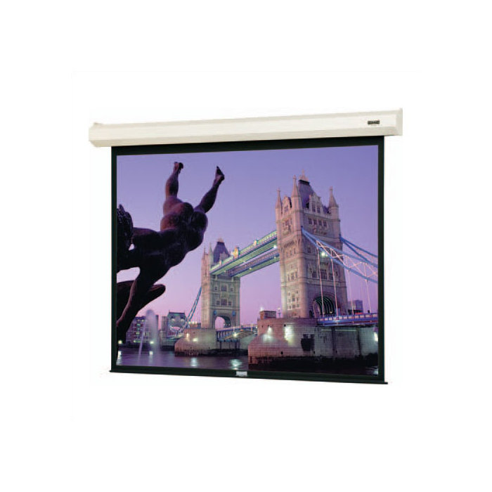 Da Lite Cosmopolitan Electrol Matte White Electric Projection