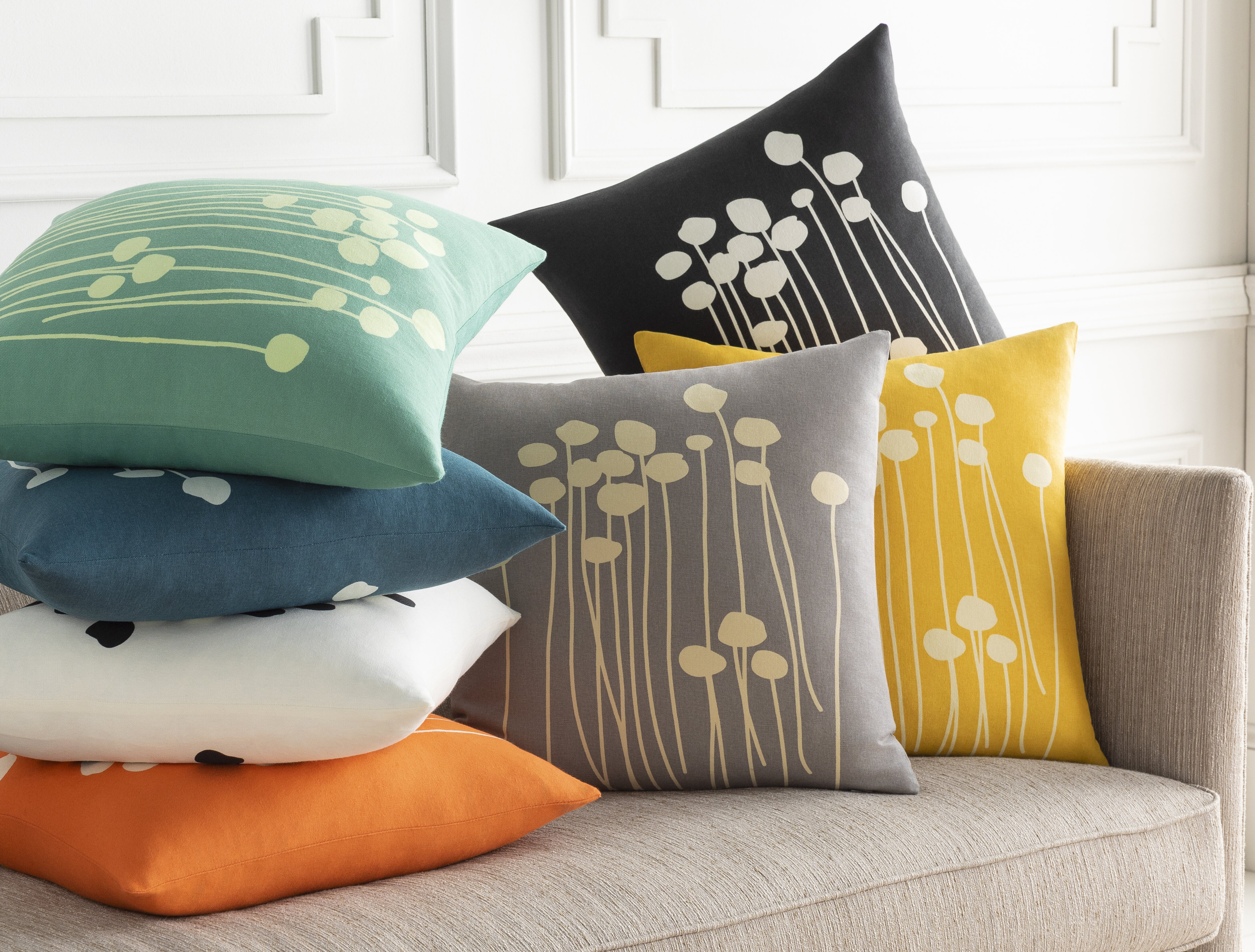 contemporary decorative pillows