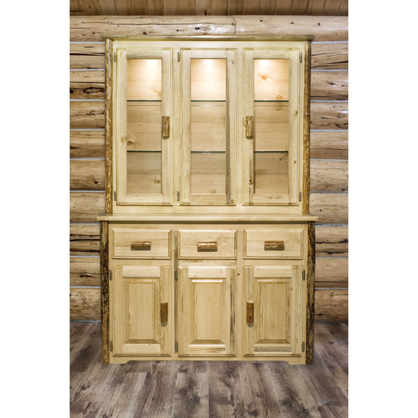 Tustin Lighted China Cabinet By Loon Peak Reviews