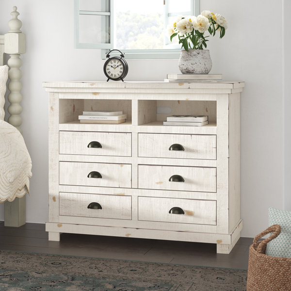 Castagnier 6 Drawer Chest By Lark Manor New