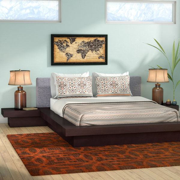 Great price Rennan Queen Platform 3 Piece Bedroom Set By World Menagerie Read Reviews