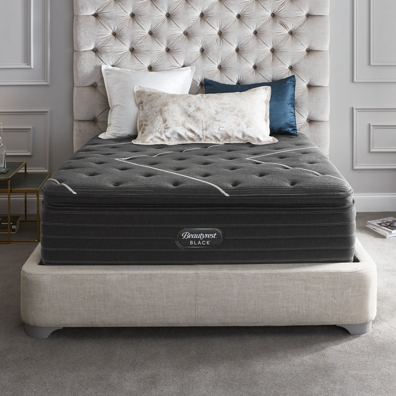Beautyrest Black 16 Plush Pillow Top Mattress And Box Spring