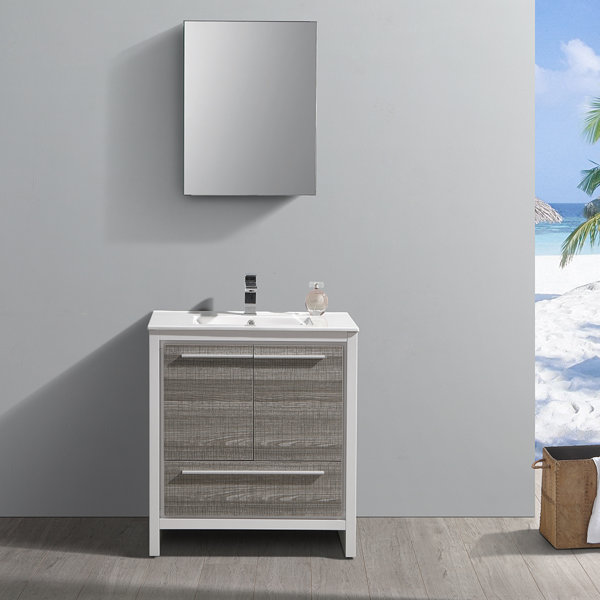 Trieste Allier Rio 30 Single Bathroom Vanity Set by Fresca