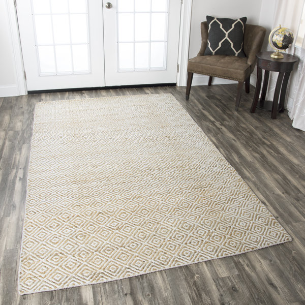 Allegan Hand-Loomed Natural Area Rug by Wrought Studio