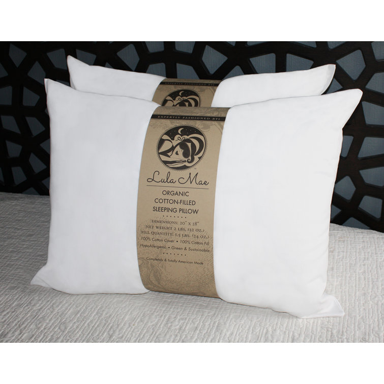 cotton bed pillows