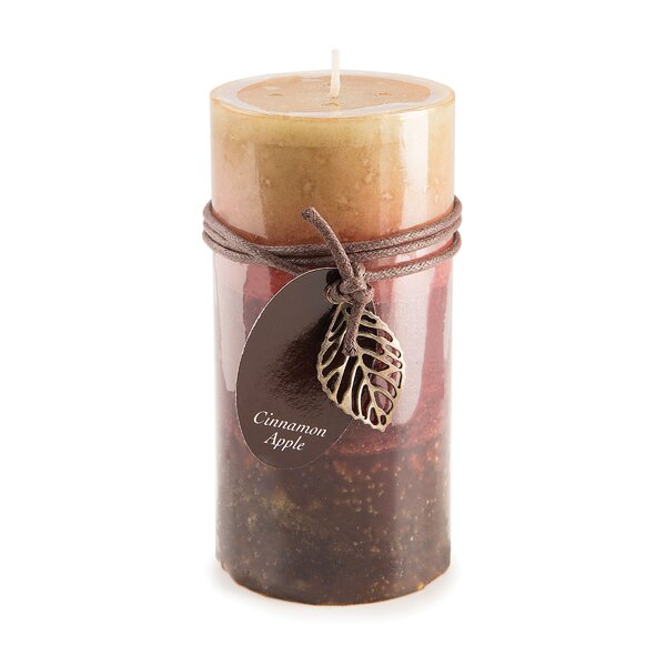 Cinnamon Scent Pillar Candle by Charlton Home