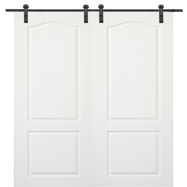 Princeton MDF 2 Panel Interior Barn Door by Verona Home Design