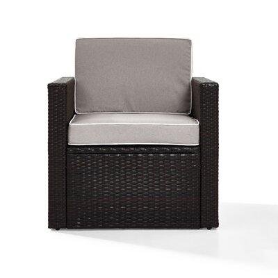 Mercury Row Belton Outdoor Wicker Deep Seating Patio Chair With Cushions Mercury Row Color Gray Dailymail