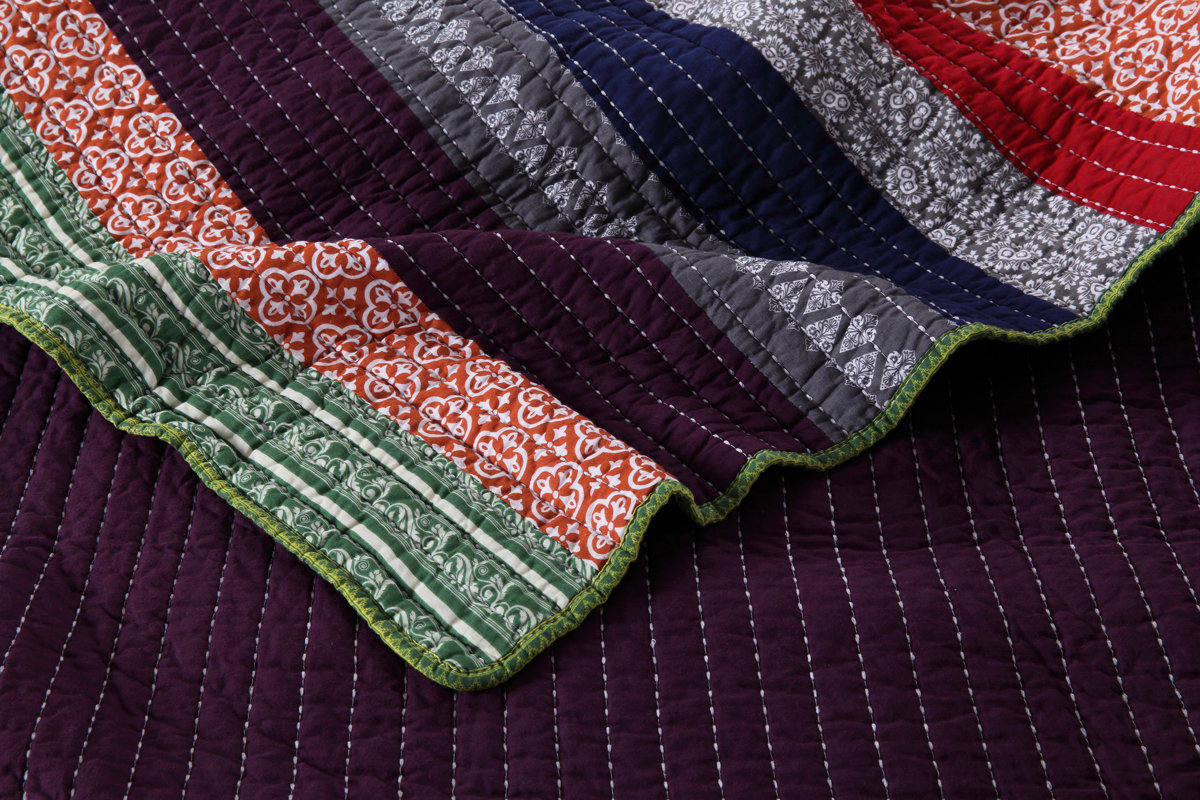 Marley Cotton Quilt Set & Reviews Joss & Main