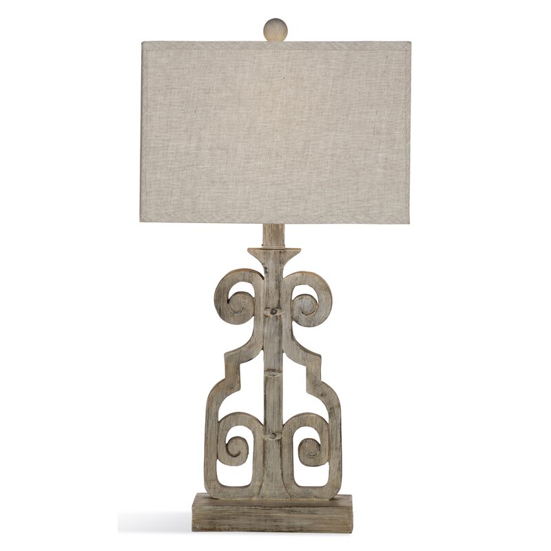 linen table lamp