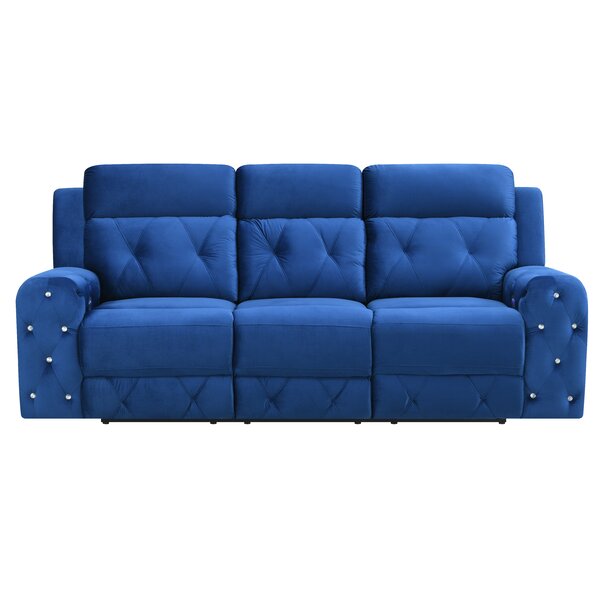 Lefever Jewel Embellished Power Reclining Sofa By Mercer41