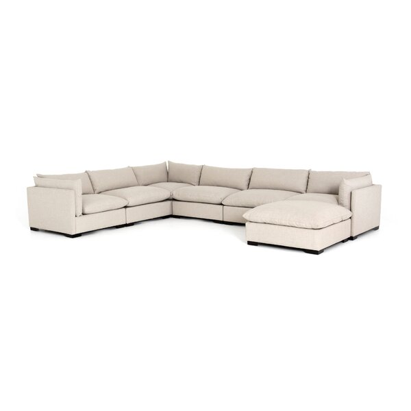 Shoping Southwold 6-Piece Sectional With Ottoman