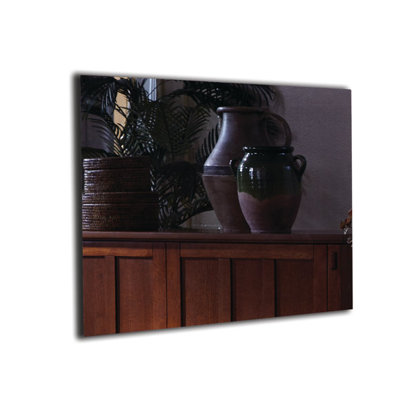 Mirror Onyx Wall Mounted Electric Fireplace by Touchstone