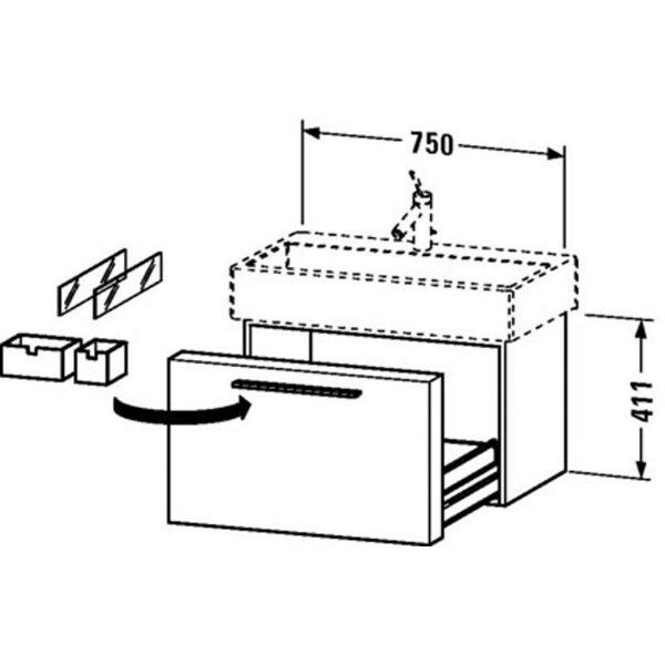 Vero 30 Vanity Set by Duravit