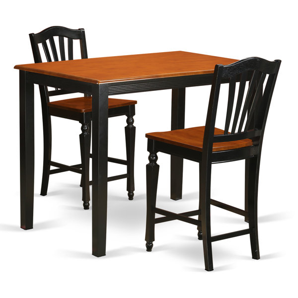Bargain Yarmouth 3 Piece Counter Height Pub Table Set By East West Furniture Coupon