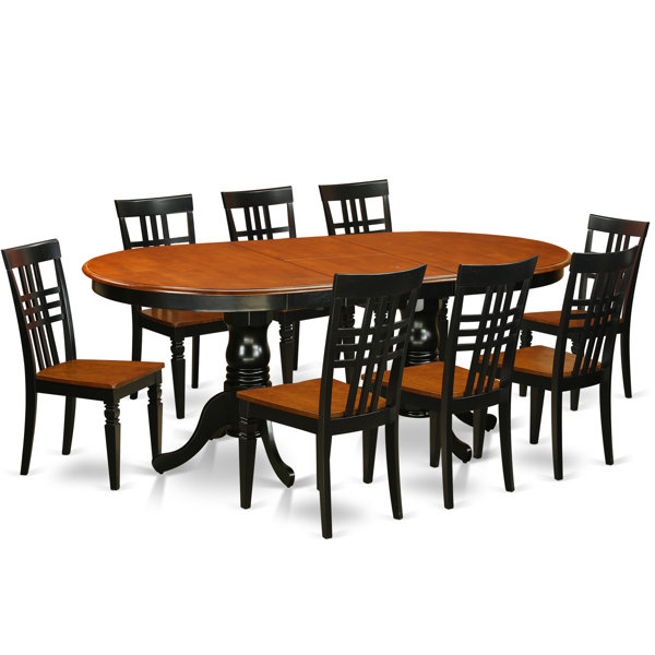 9 Piece Dining Set By East West Furniture Herry Up
