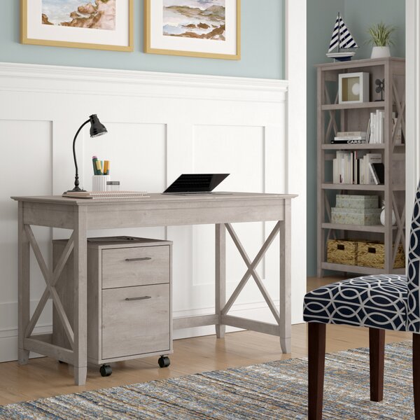 Keywest Desk Bookcase And Filing Cabinet Set By Beachcrest Home