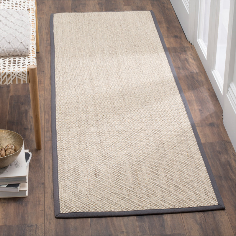 Richmond Jute Sisal Marble Dark Grey Area Rug Reviews Joss Main