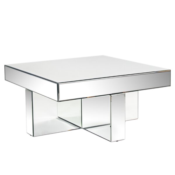 Lucy Mirrored Coffee Table by Statements by J