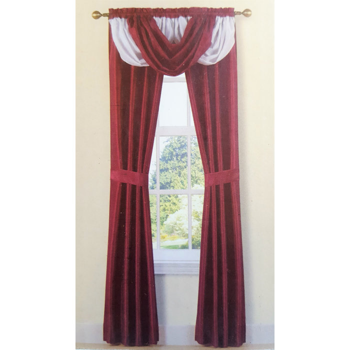 Astoria Grand Blondell Elegance Solid Semi Sheer Rod Pocket