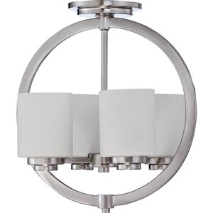 Peggy 4-Light Semi Flush Mount