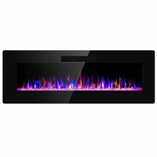 Crozet Recessed Electric Fireplace By Latitude Run