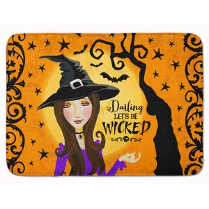 Halloween Wicked Witch Memory Foam Bath Rug