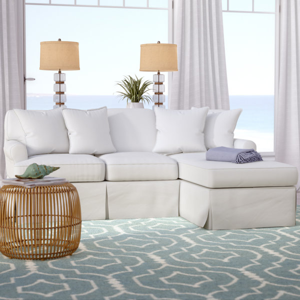 Beachy Coastal Sectional Sofa Wayfair Beachy Coastal Sectional Sofa Wayfair
