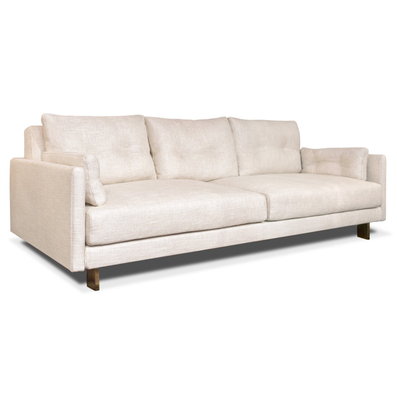 Jonathan Adler Malibu 76 75 Inches Square Arms Sofa Wayfair
