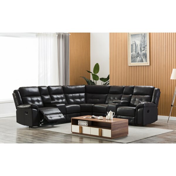 Amick Symmetrical Reclining Sectional By Red Barrel Studio
