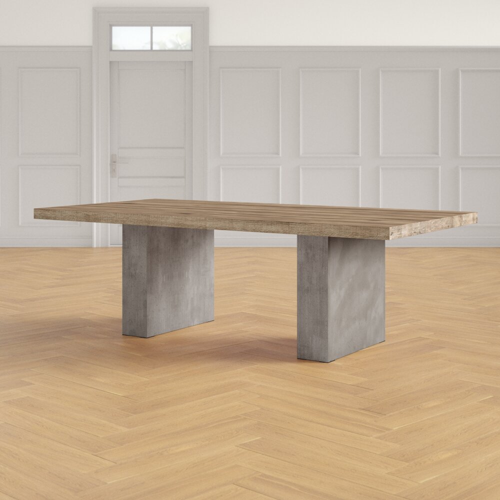 Cleary Oak Wood Dining Table