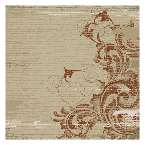 Leafy Foliage 2.88m x 2.88m Textured Matte Peel & Stick Wall Mural East Urban Home