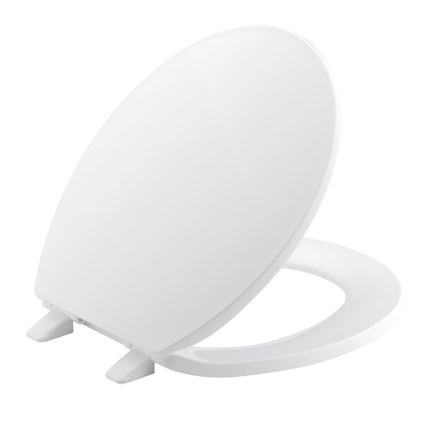 Archer Quick-Release Hinges Round-Front Toilet Seat by Kohler