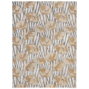 Art Nouveau Rug Wayfair Nouveau Hand Tufted Beige Area Rug