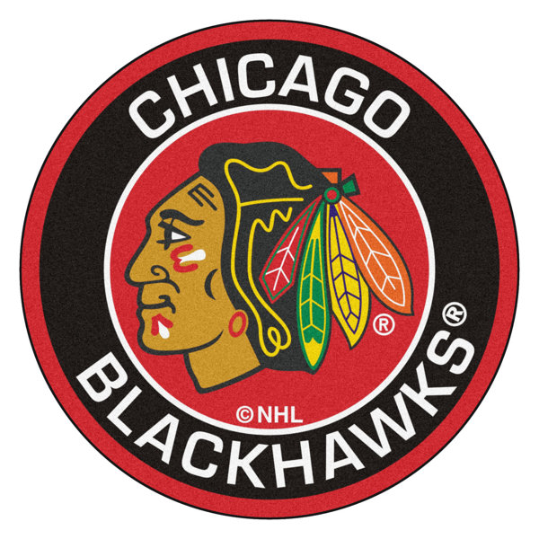 NHL Chicago Blackhawks Roundel Mat by FANMATS