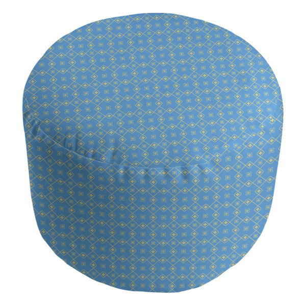 Avicia Diamonds Pouf By Latitude Run Modern