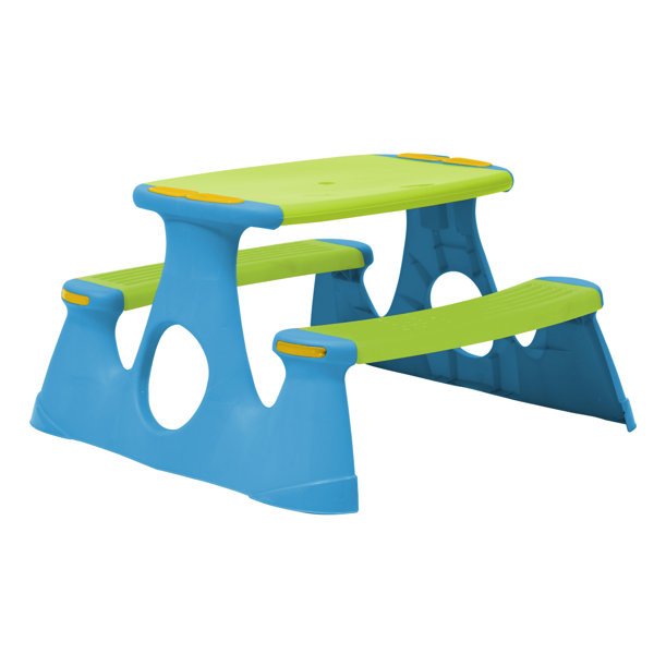 kids table with bench