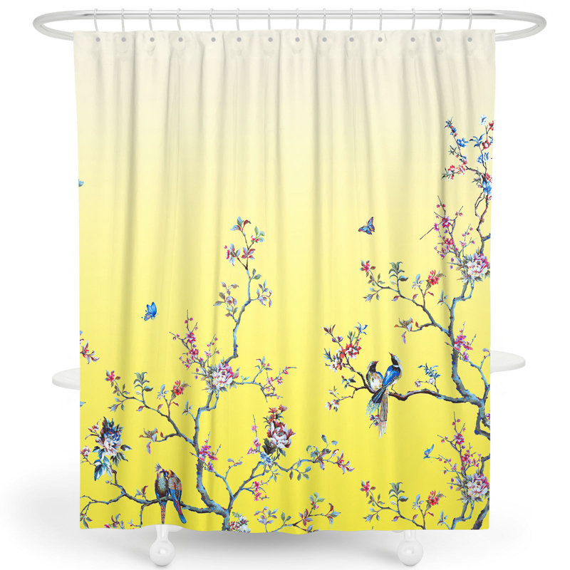 72/" Beautiful Red Rose Shower Curtain Liner Bathroom Mat Waterproof Fabric Hooks
