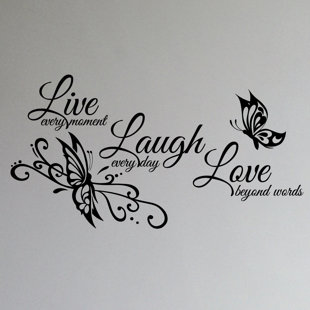 Live Love Laugh Family Wall Decal Live Love Laugh Family Wall Decal