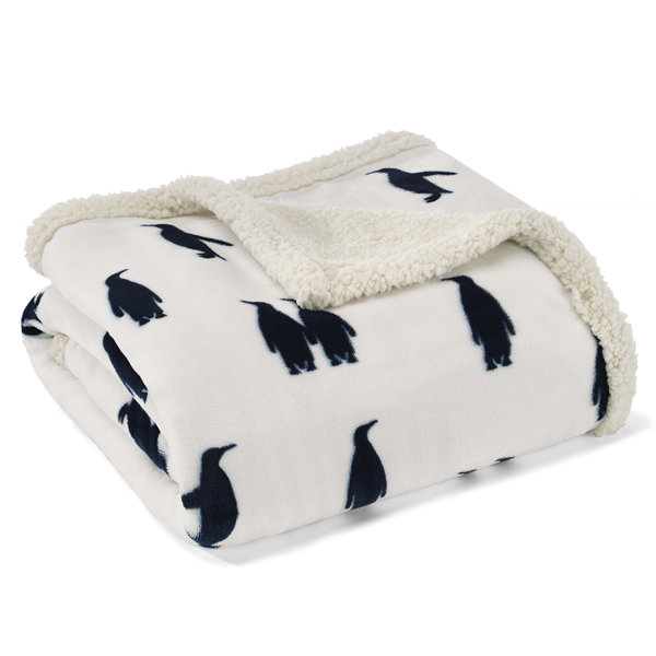 Emperor Penguin Throw by Eddie Bauer